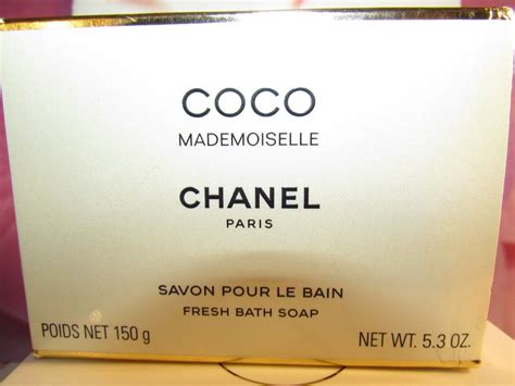 chanel coco luxury bath soap with travel case|chanel coco mademoiselle body powder.